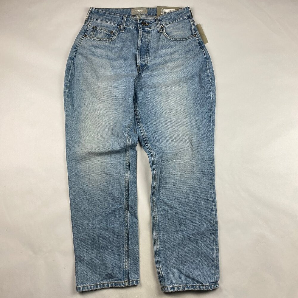 NWT Everlane Jeans Women's Size 30 The Curvy '90s Cheeky Blue